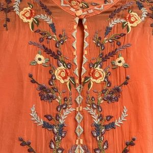 Johnny Was tunic blouse